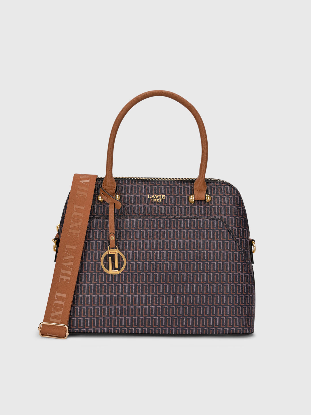 Mono Valle Medium Navy Handbag