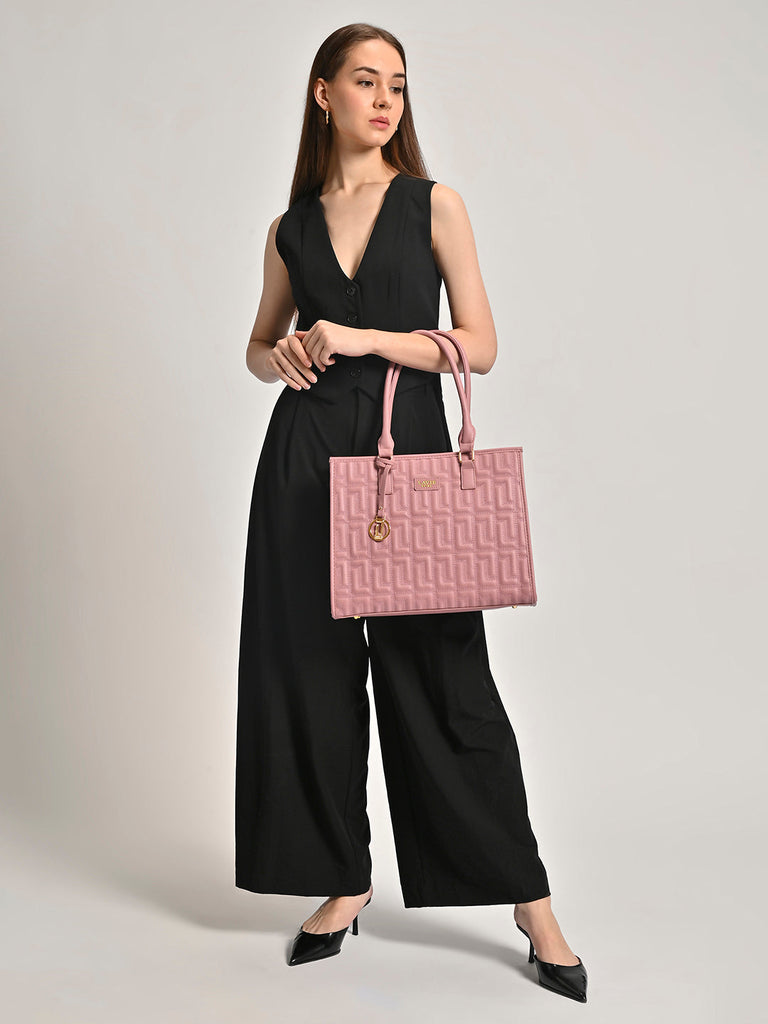 Quid 3 Compartment Large Satchel Bag