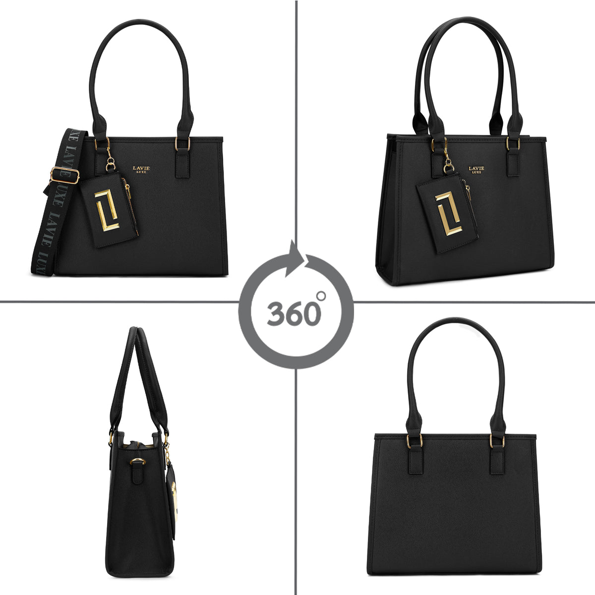 Duo Quad Medium Satchel Bag