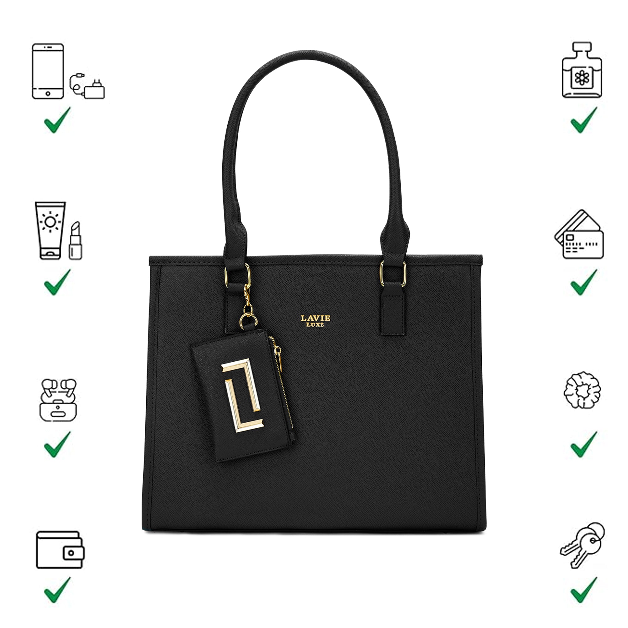 Duo Quad Large Satchel Bag