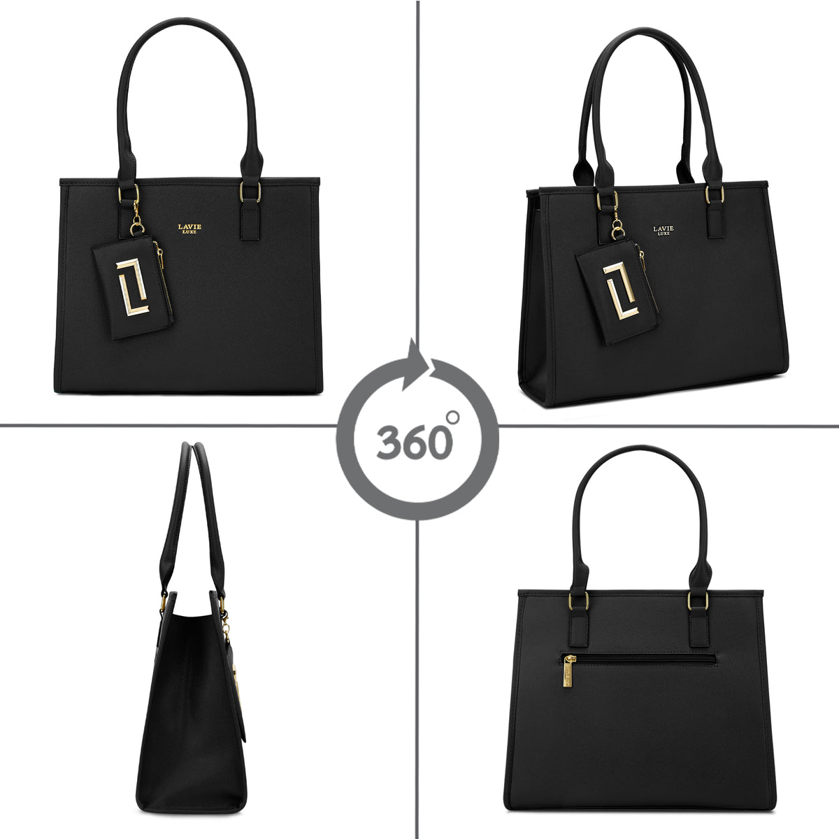 Duo Quad Large Satchel Bag