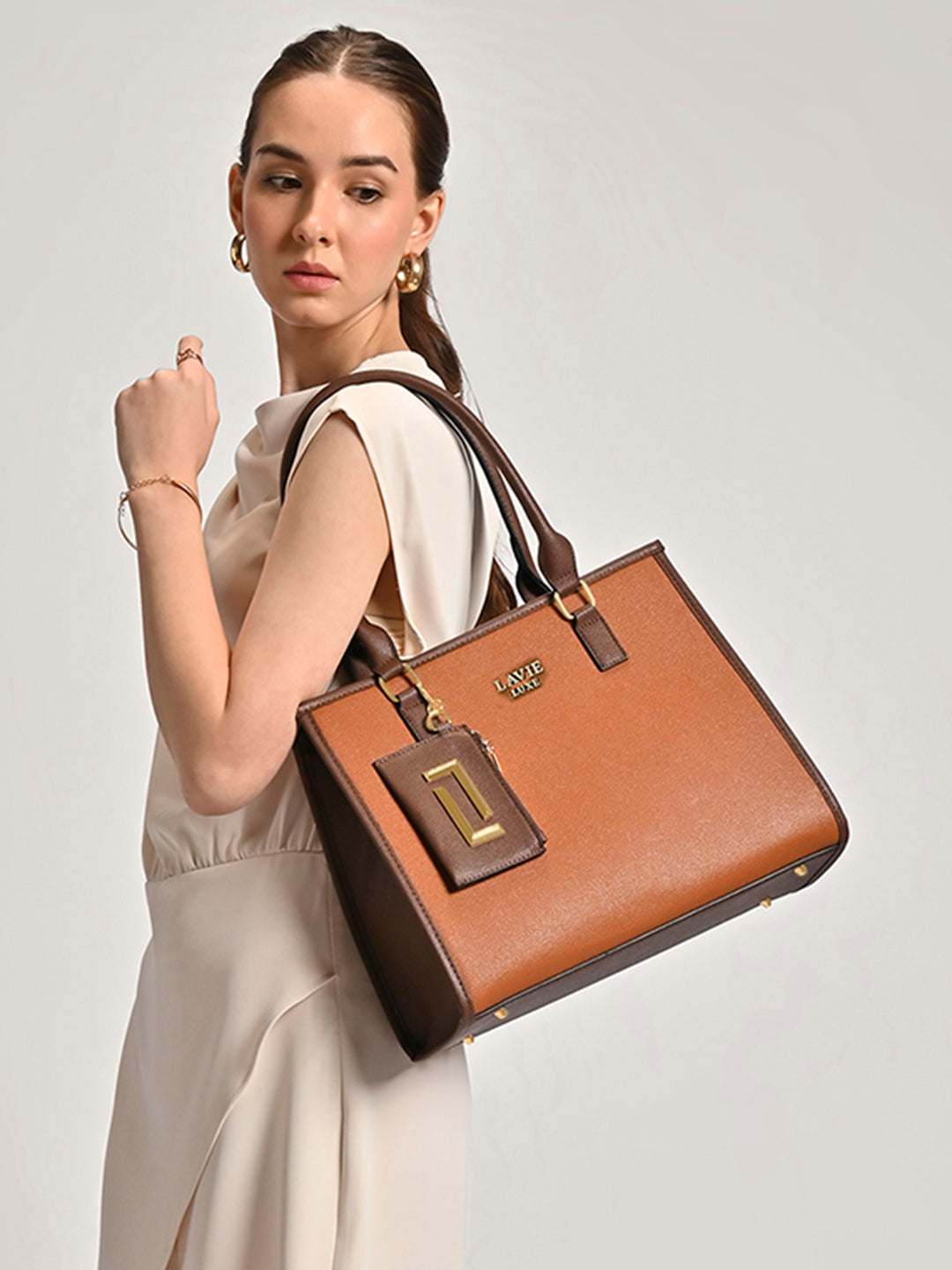 Duo Quad Large Satchel Bag