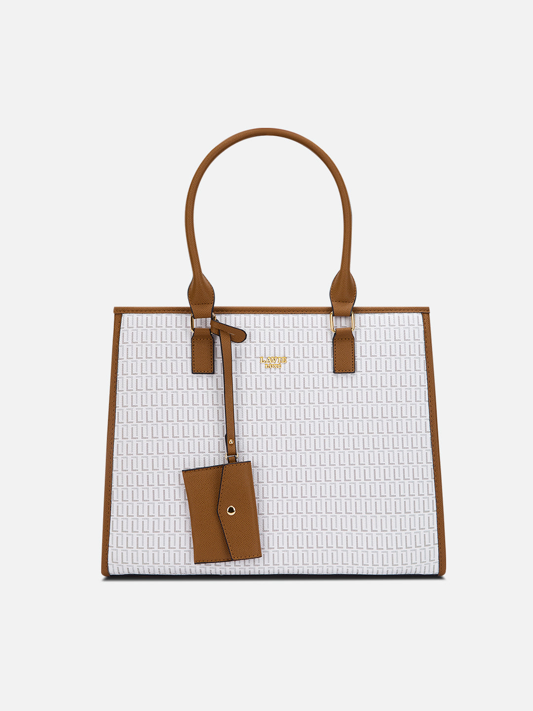 Quad25 Box Extra Large White Handbag