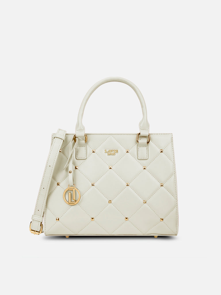 Stud Shelly 25 Medium Satchel Bag