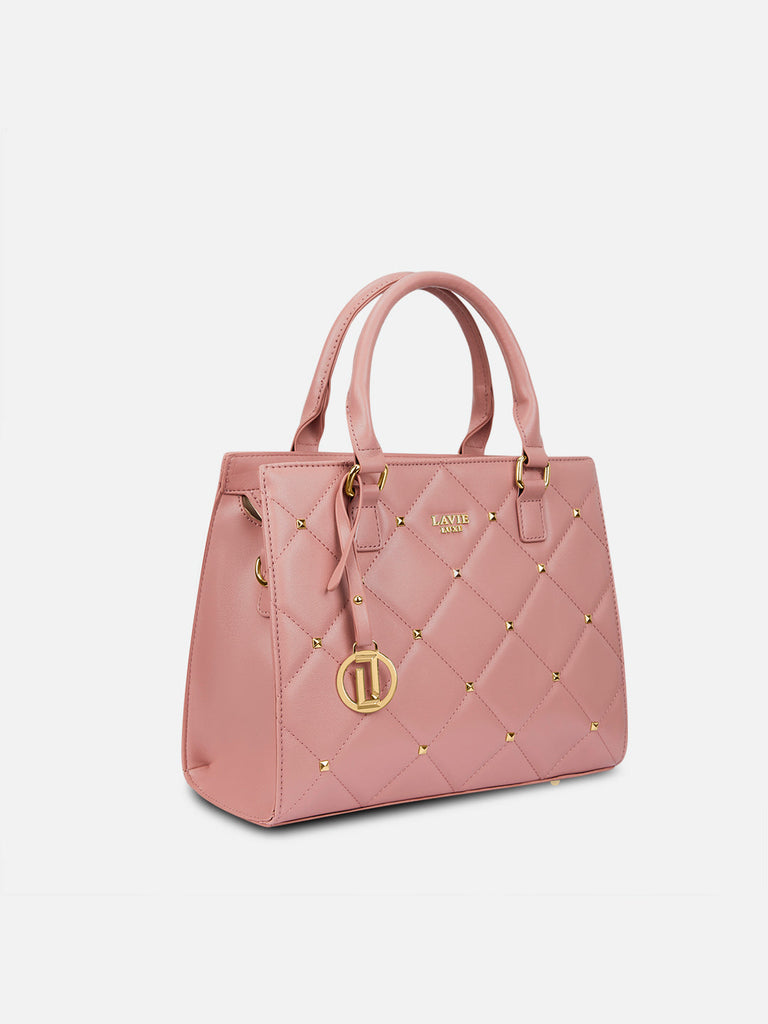 Stud Shelly 25 Medium Satchel Bag