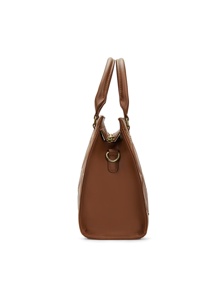 Stud Juno Medium Satchel Bag