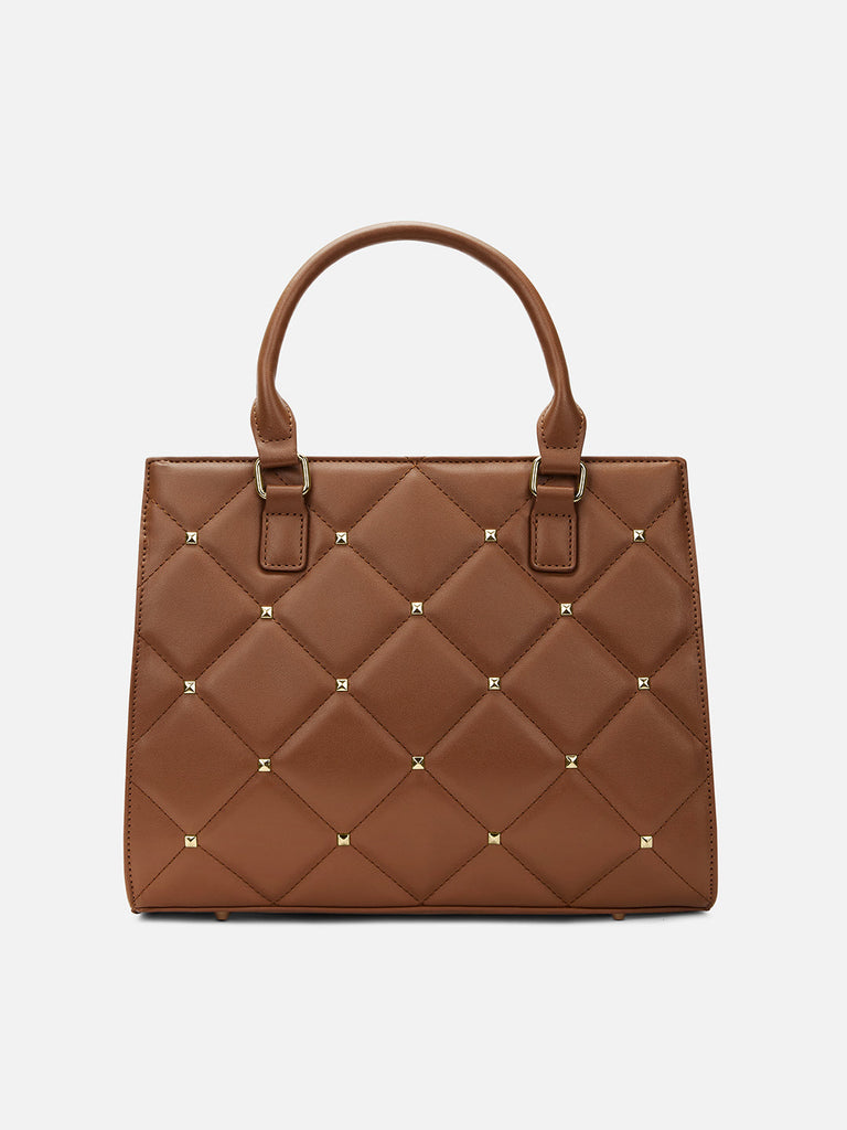 Stud Juno Medium Satchel Bag