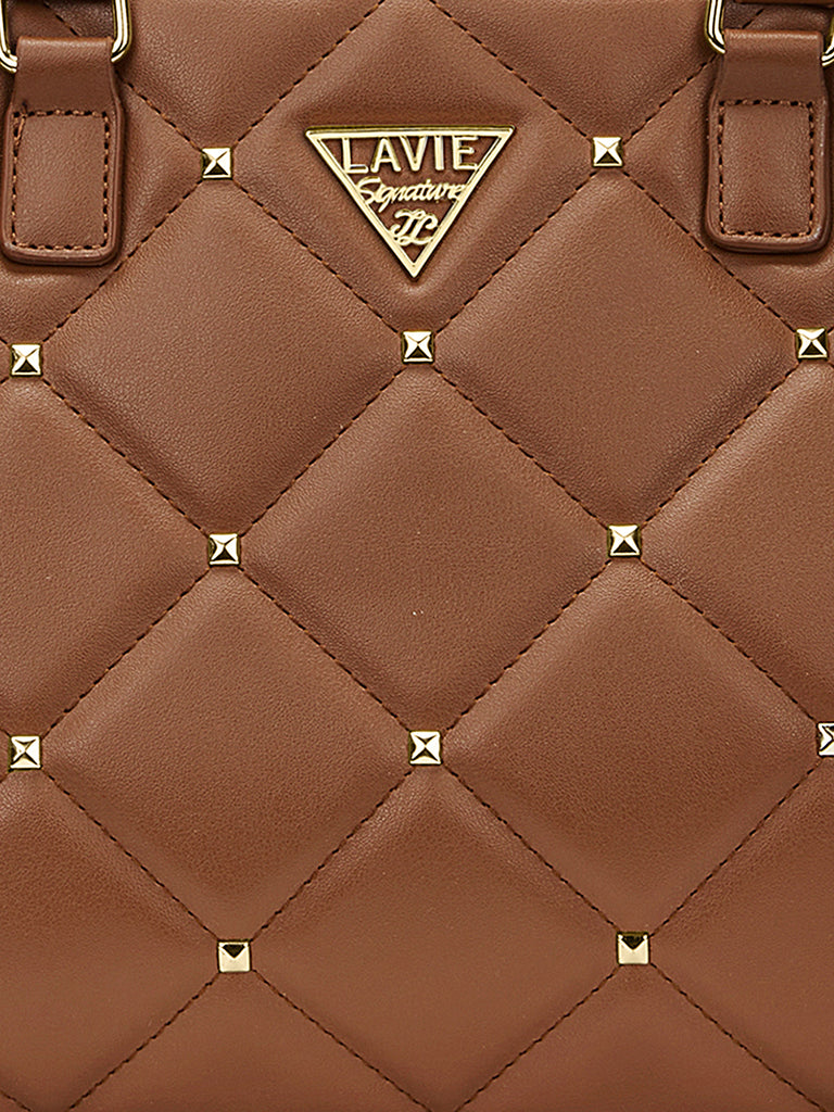 Stud Juno Medium Satchel Bag