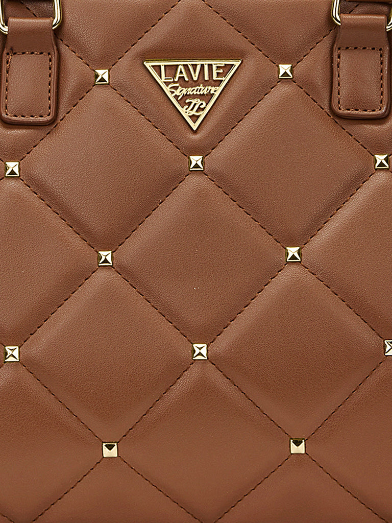 Stud Juno Medium Satchel Bag