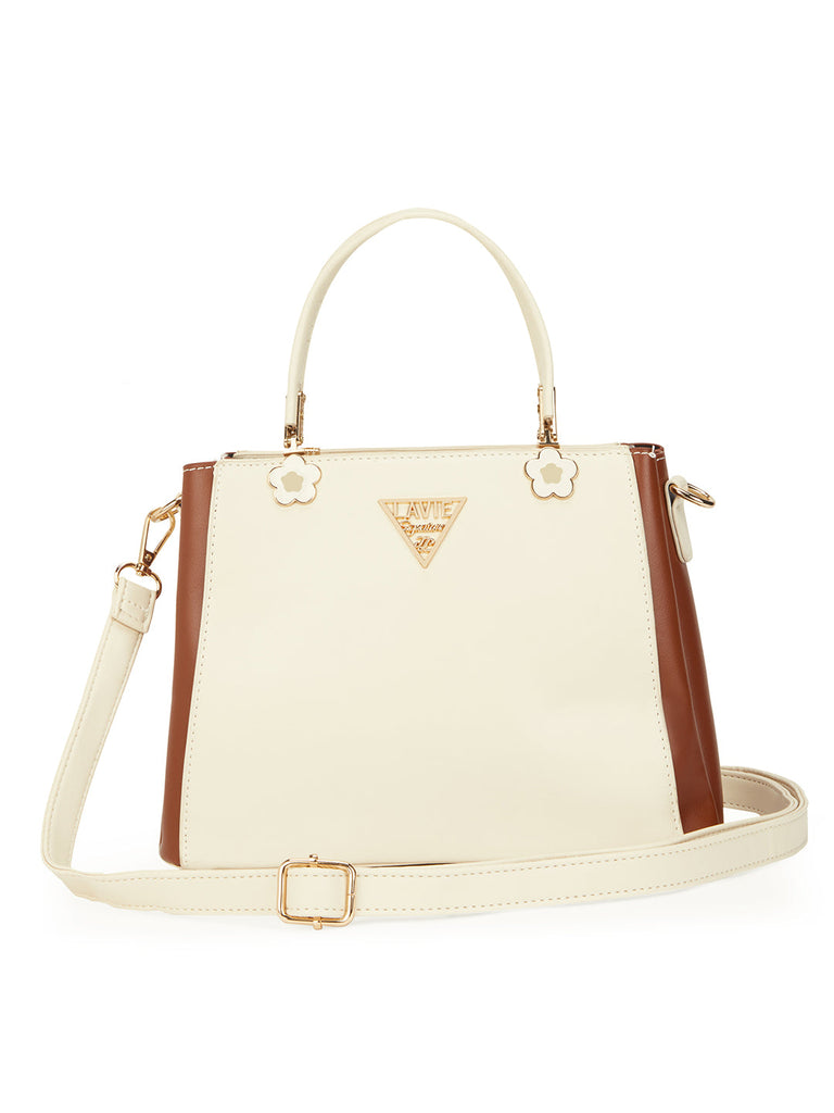 Lancaster 3 Compartment Small Satchel Bag