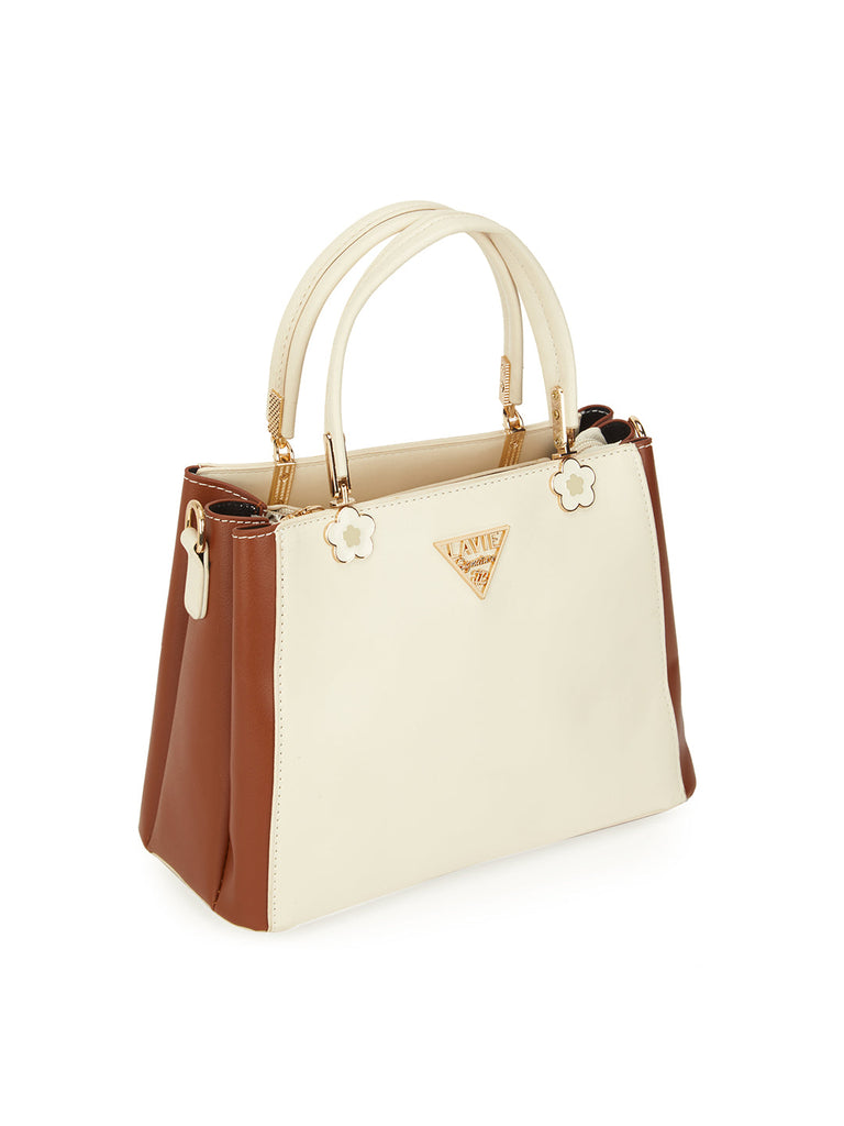 Lancaster 3 Compartment Small Satchel Bag