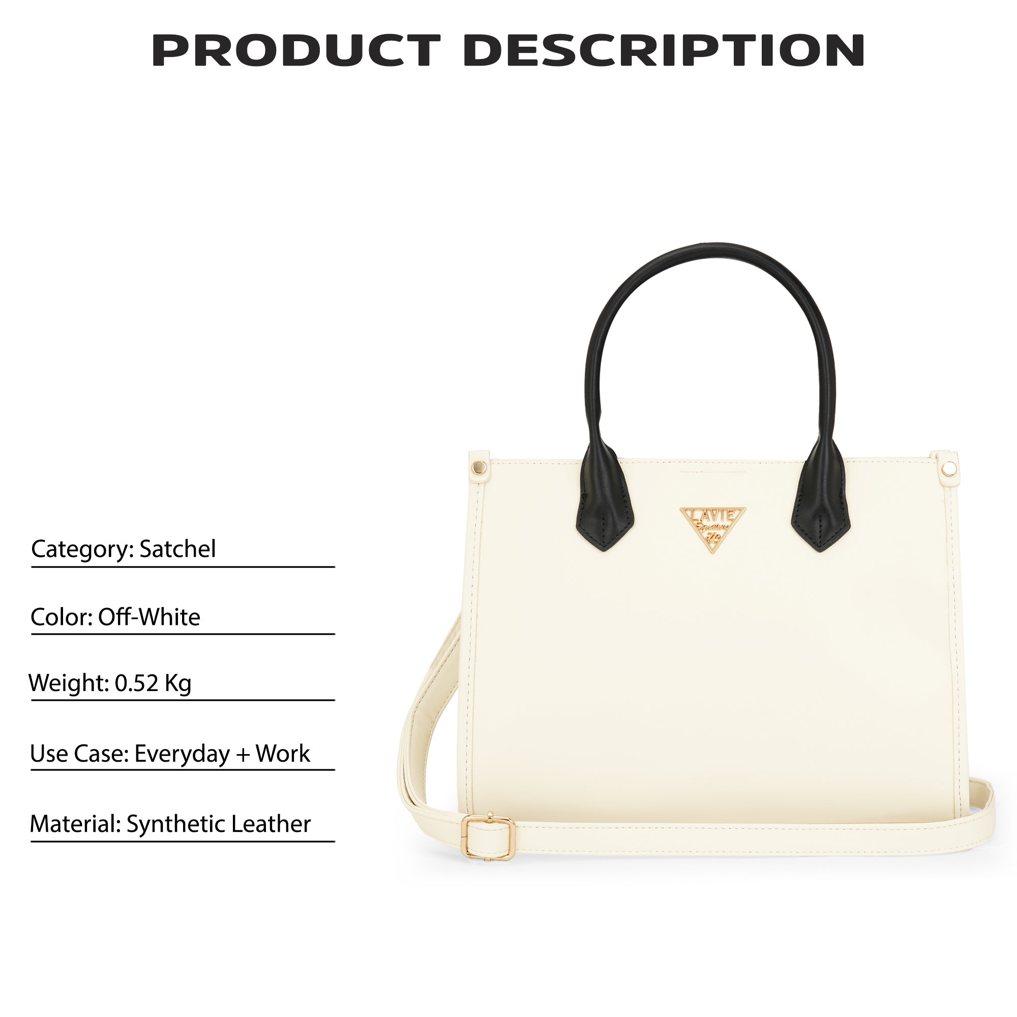 Lancaster 3 Compartment Small Satchel Bag