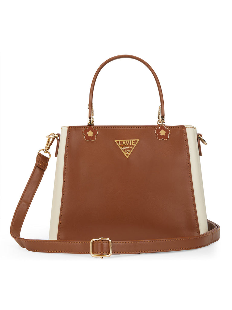 Lancaster 3 Compartment Small Satchel Bag