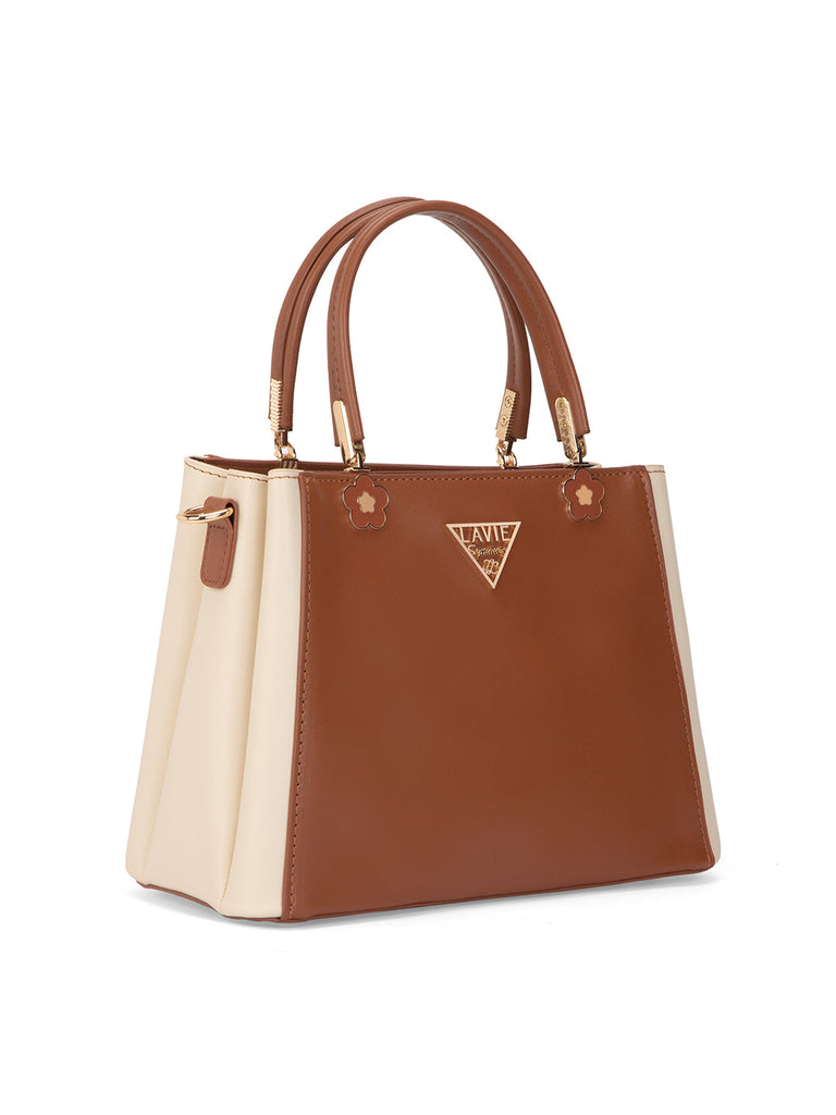 Lancaster 3 Compartment Small Satchel Bag