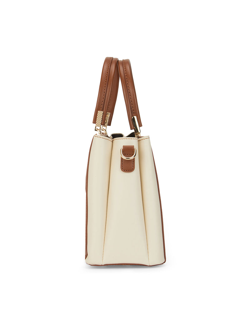 Lancaster 3 Compartment Small Satchel Bag