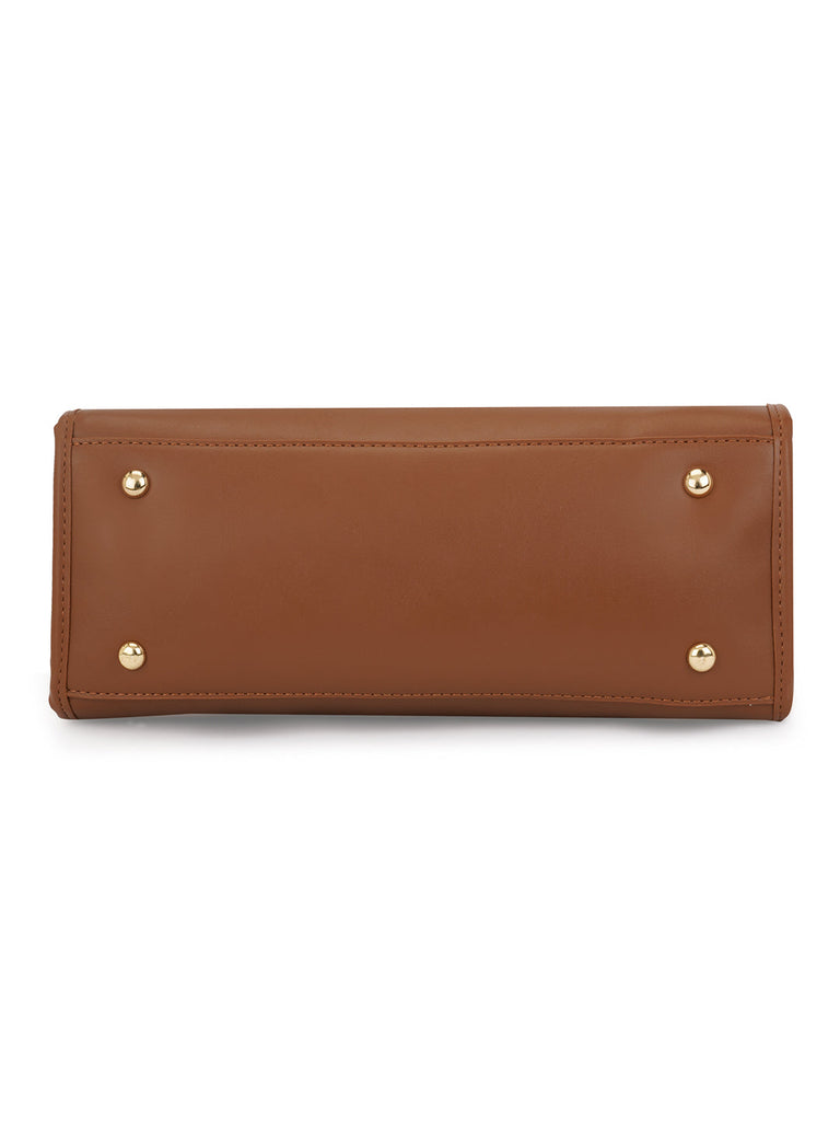 Lancaster 3 Compartment Small Satchel Bag