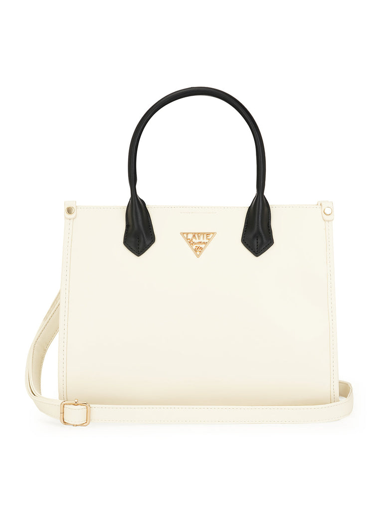 Trinidad 3 Compartment Box Medium Satchel Bag