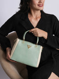 Trinidad 3 Compartment Box Medium Satchel Bag