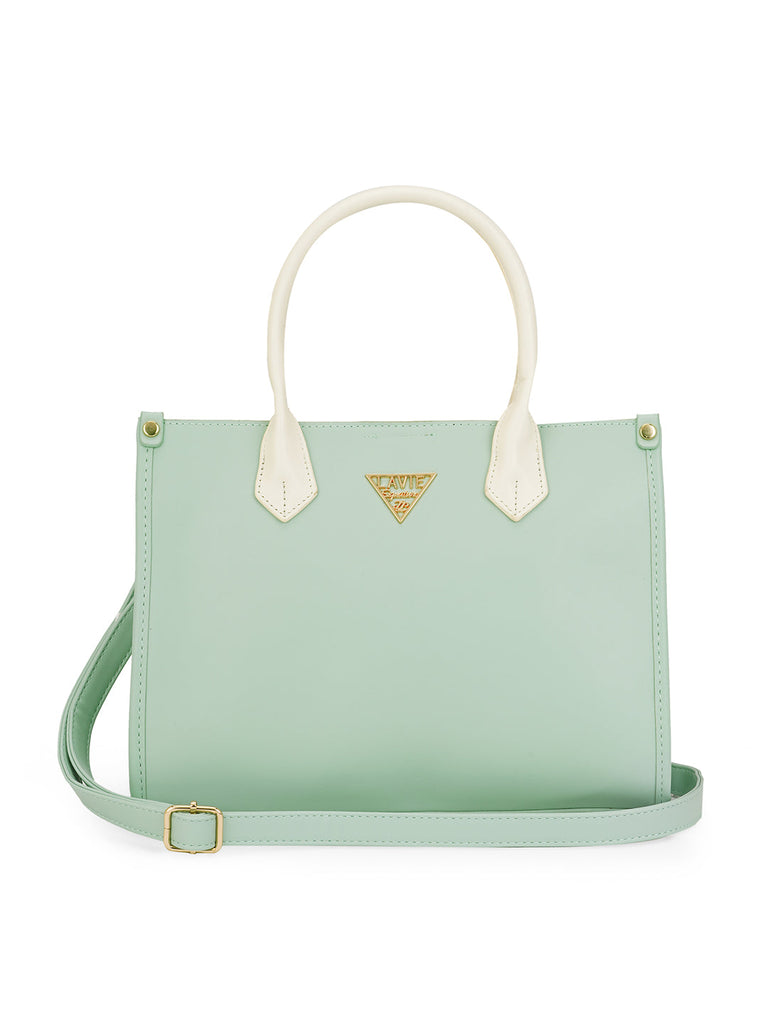 Trinidad 3 Compartment Box Medium Satchel Bag