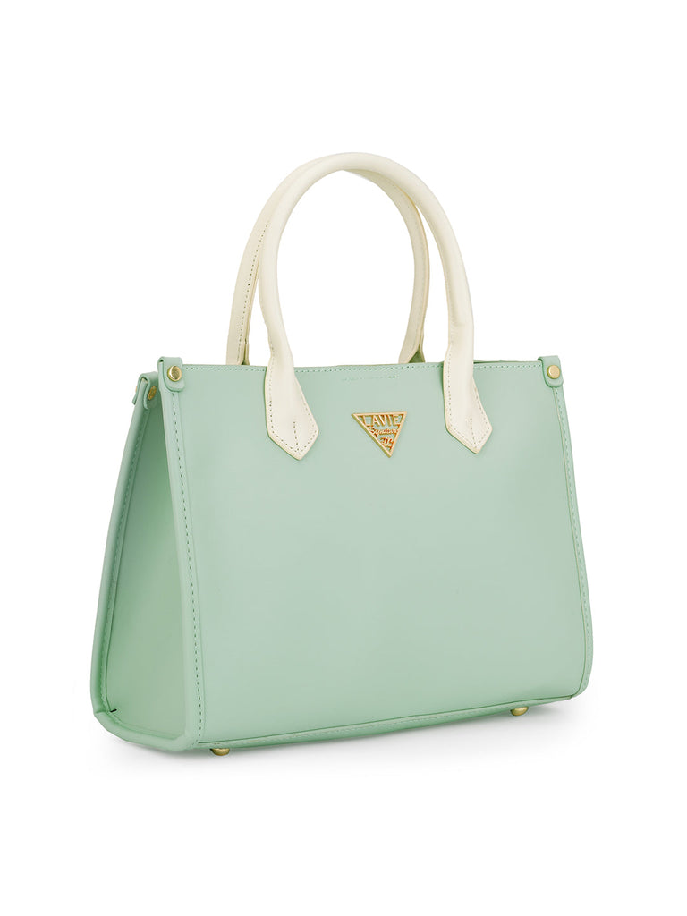 Trinidad 3 Compartment Box Medium Satchel Bag