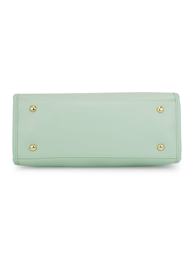 Trinidad 3 Compartment Box Medium Satchel Bag