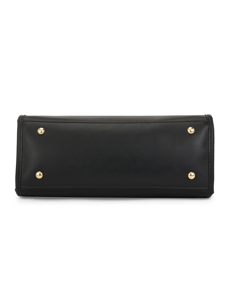 Trinidad 3 Compartment Box Medium Satchel Bag