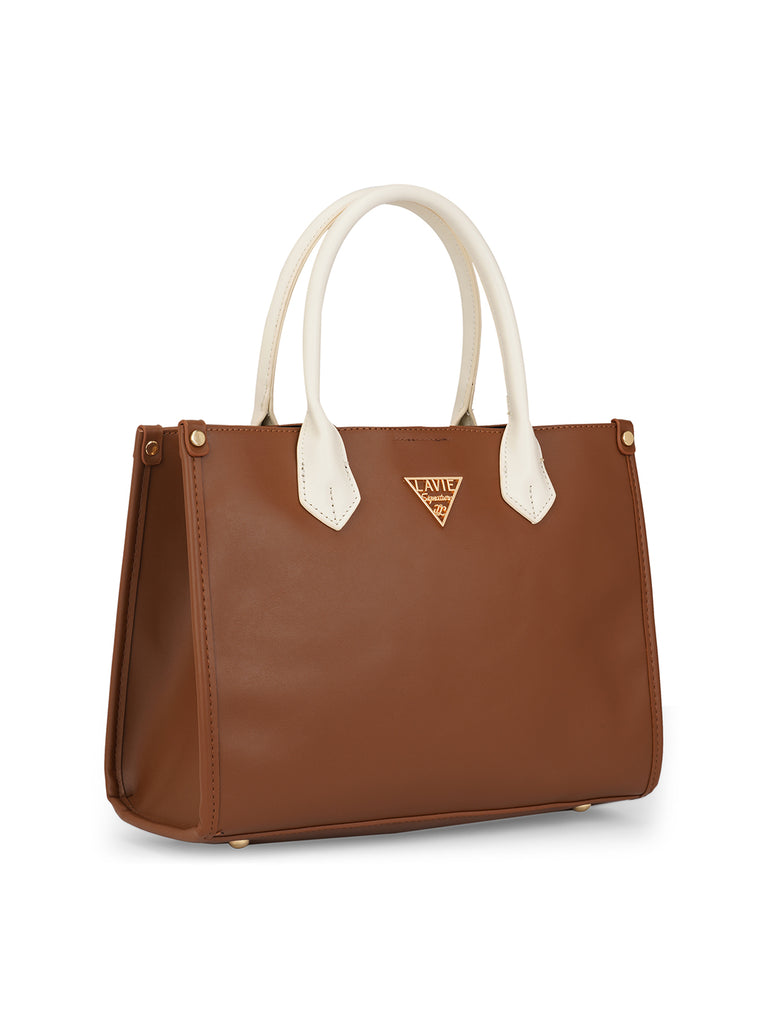 Trinidad 3 Compartment Box Medium Satchel Bag