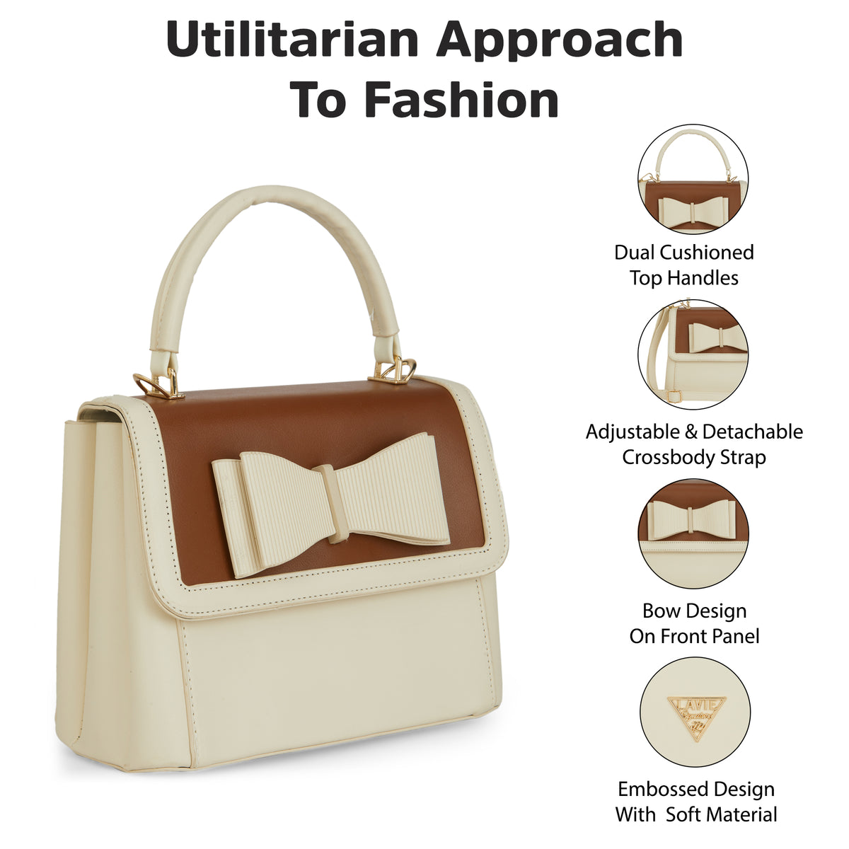 Elgin Medium Flap Satchel Bag