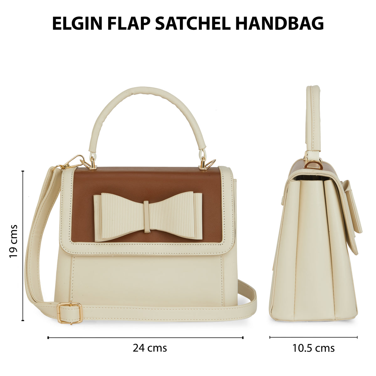 Elgin Medium Flap Satchel Bag