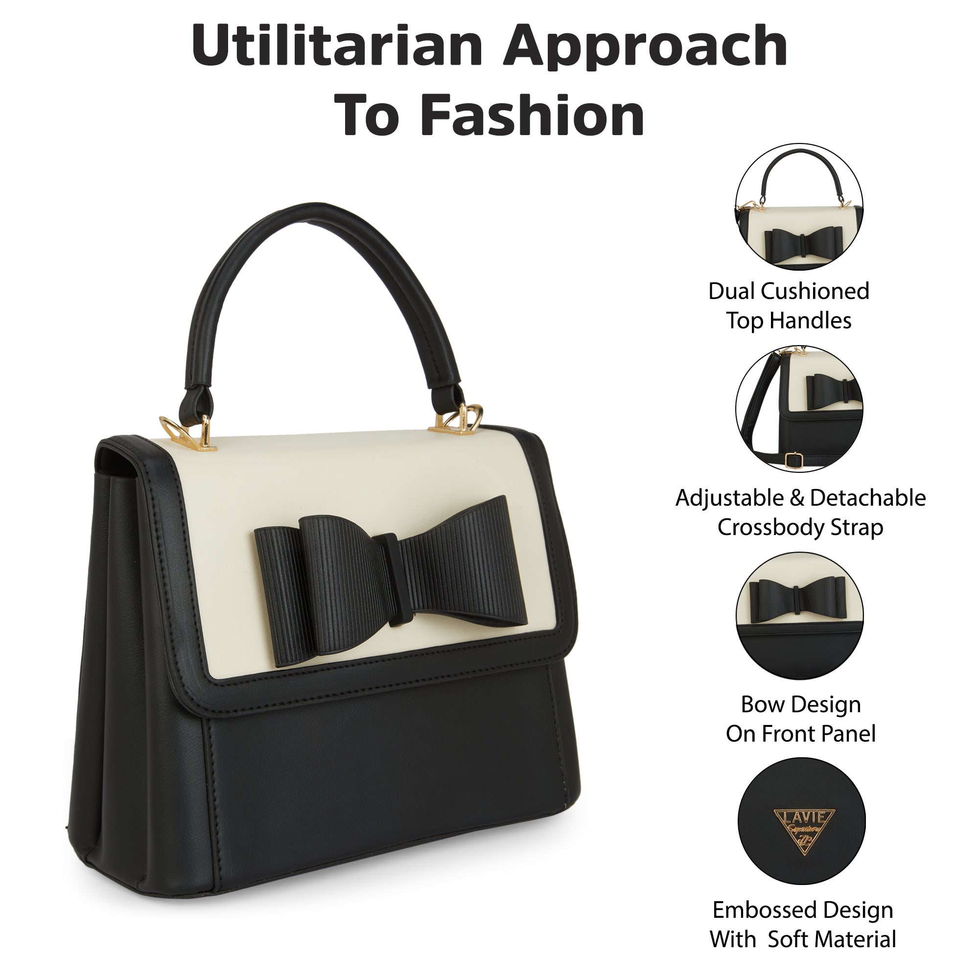 Elgin Medium Flap Satchel Bag