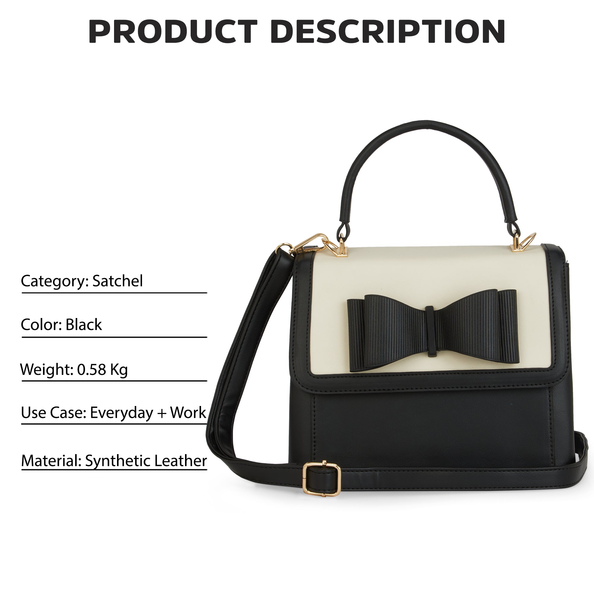 Elgin Medium Flap Satchel Bag