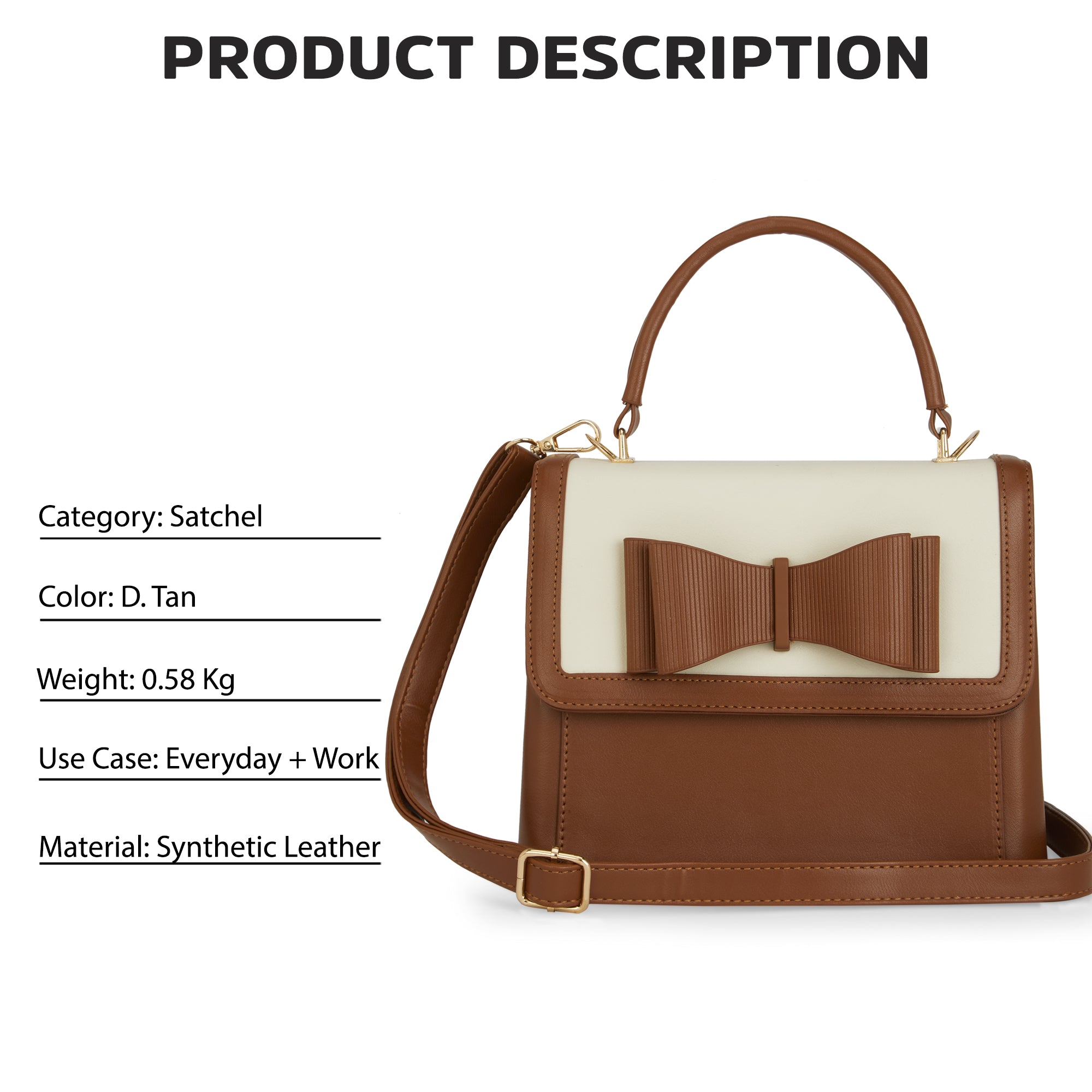 Elgin Medium Flap Satchel Bag