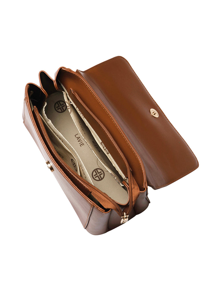 Elgin Medium Flap Satchel Bag