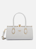 Dazzle Medium White Handbag