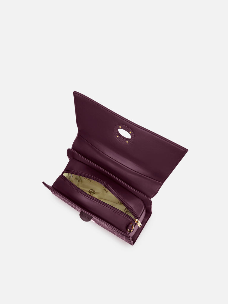 Charlotte Flap Medium Satchel Bag