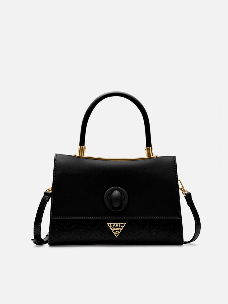 Charlotte Flap Medium Satchel Bag