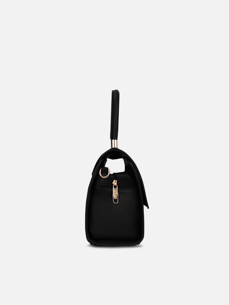 Charlotte Flap Medium Satchel Bag