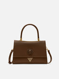 Charlotte Flap Medium Satchel Bag