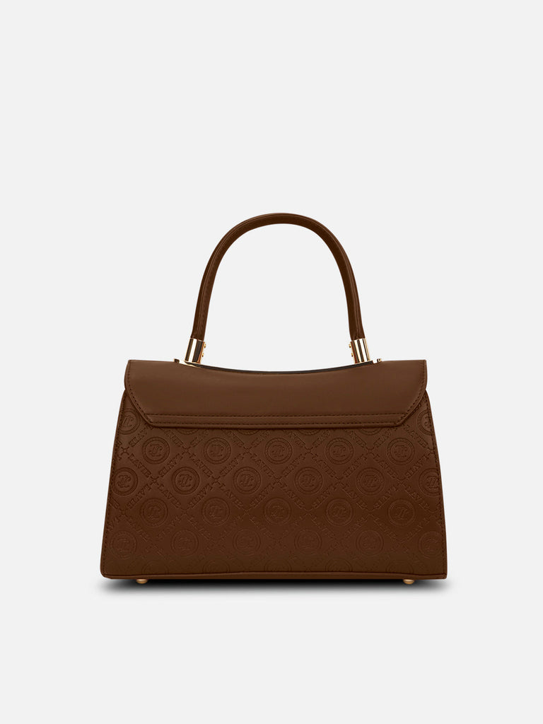 Charlotte Flap Medium Satchel Bag