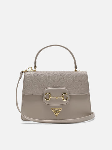 Sedona 3 Compartments Flap Medium Satchel Bag