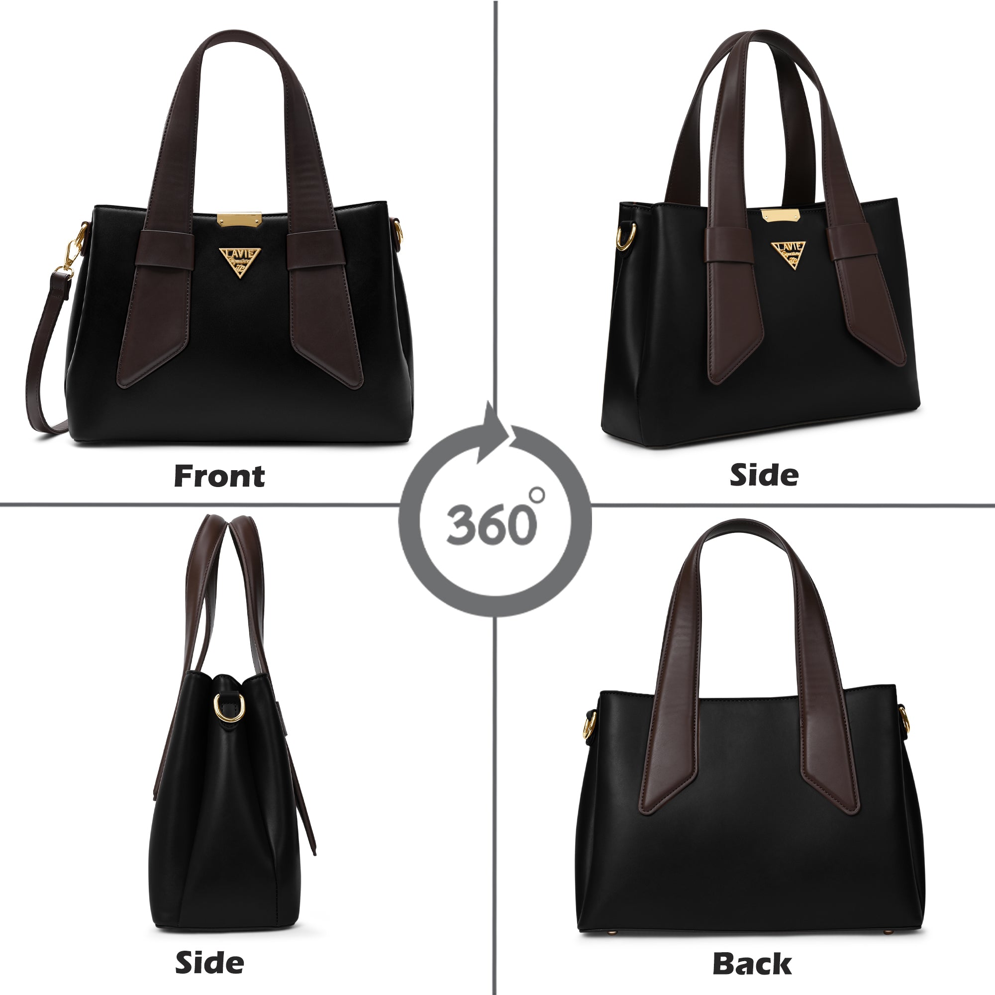 Nashville 3 Compartments Medium Satchel Bag