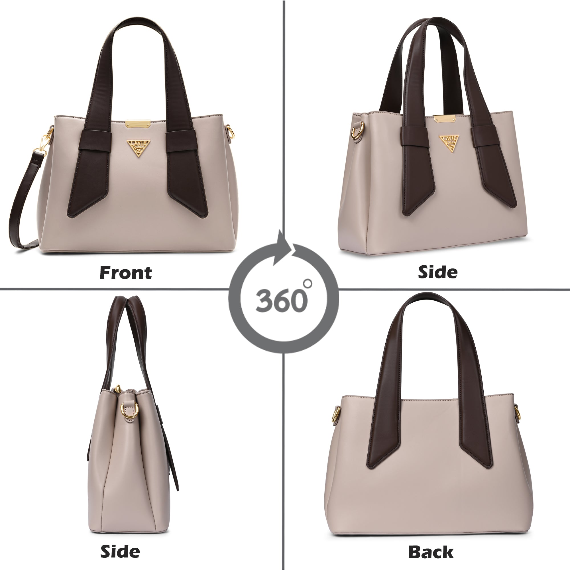 Nashville 3 Compartments Medium Satchel Bag