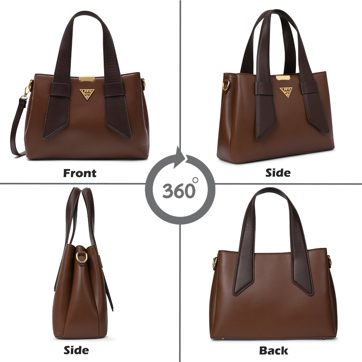 Nashville 3 Compartments Medium Satchel Bag