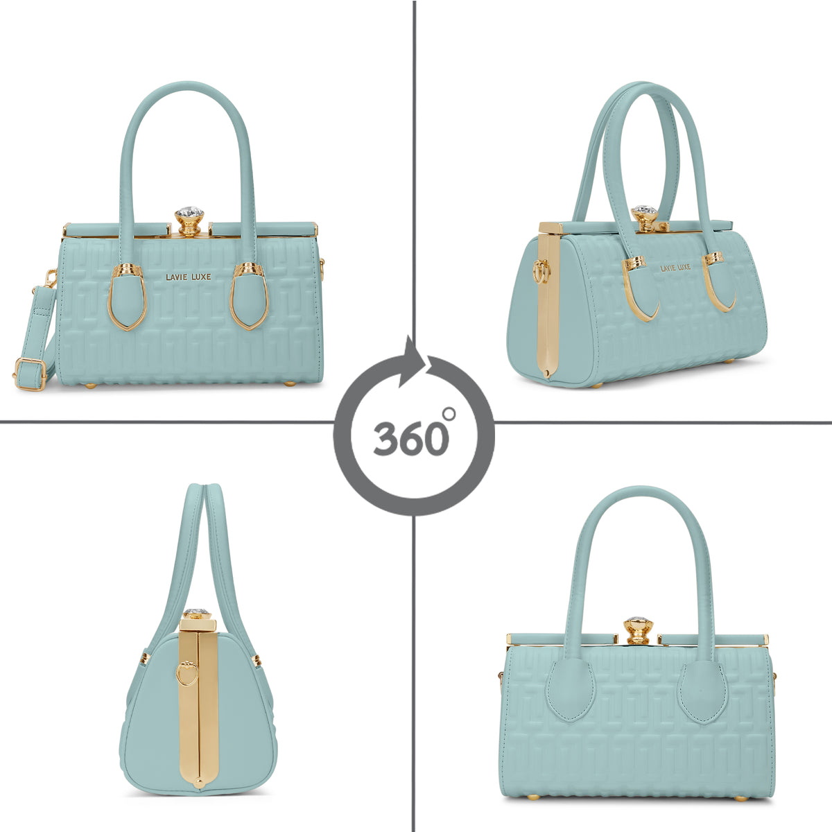 Dazzem Small Mint Handbag