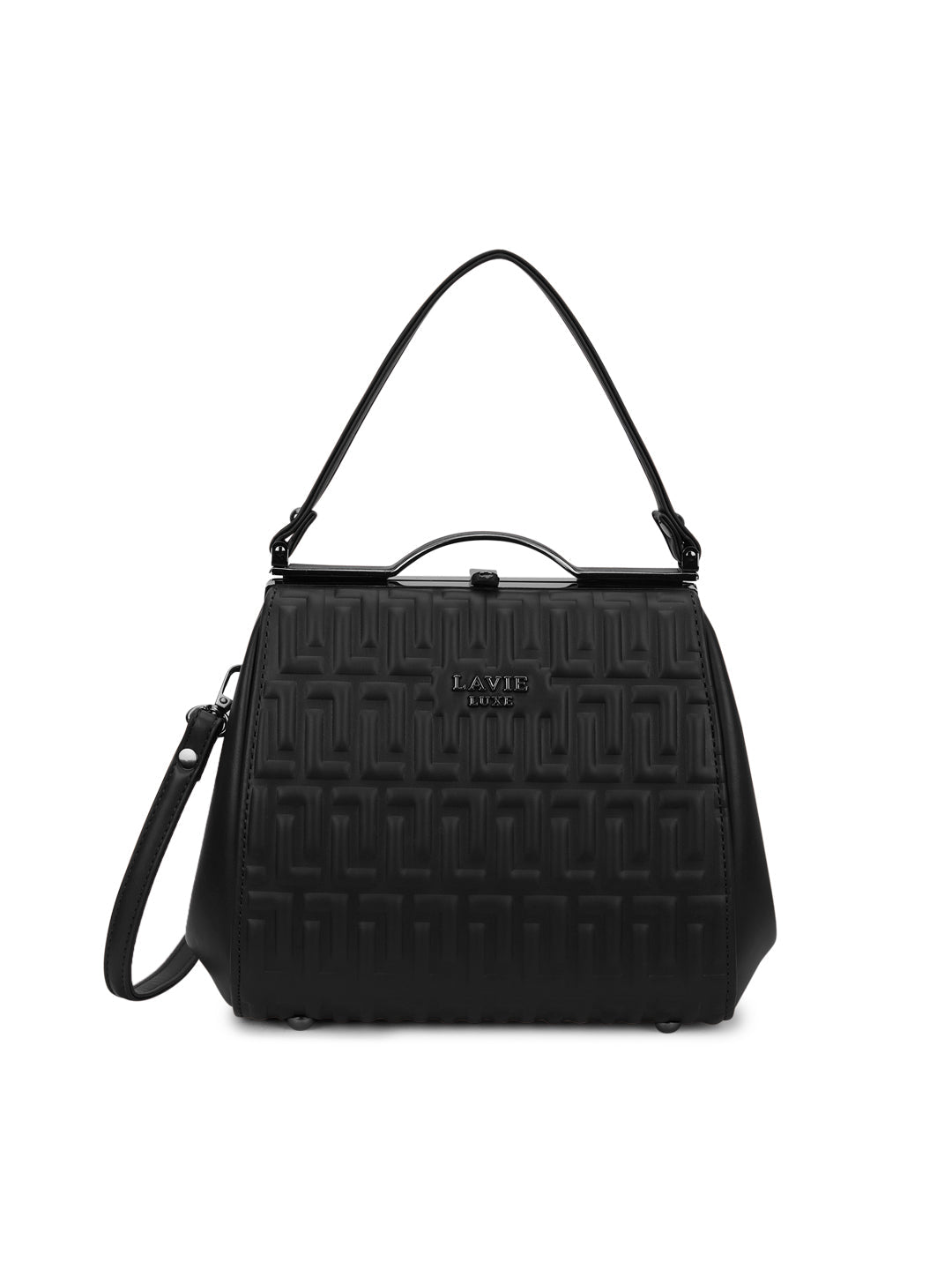 Fluffel Frame Small Satchel Bag