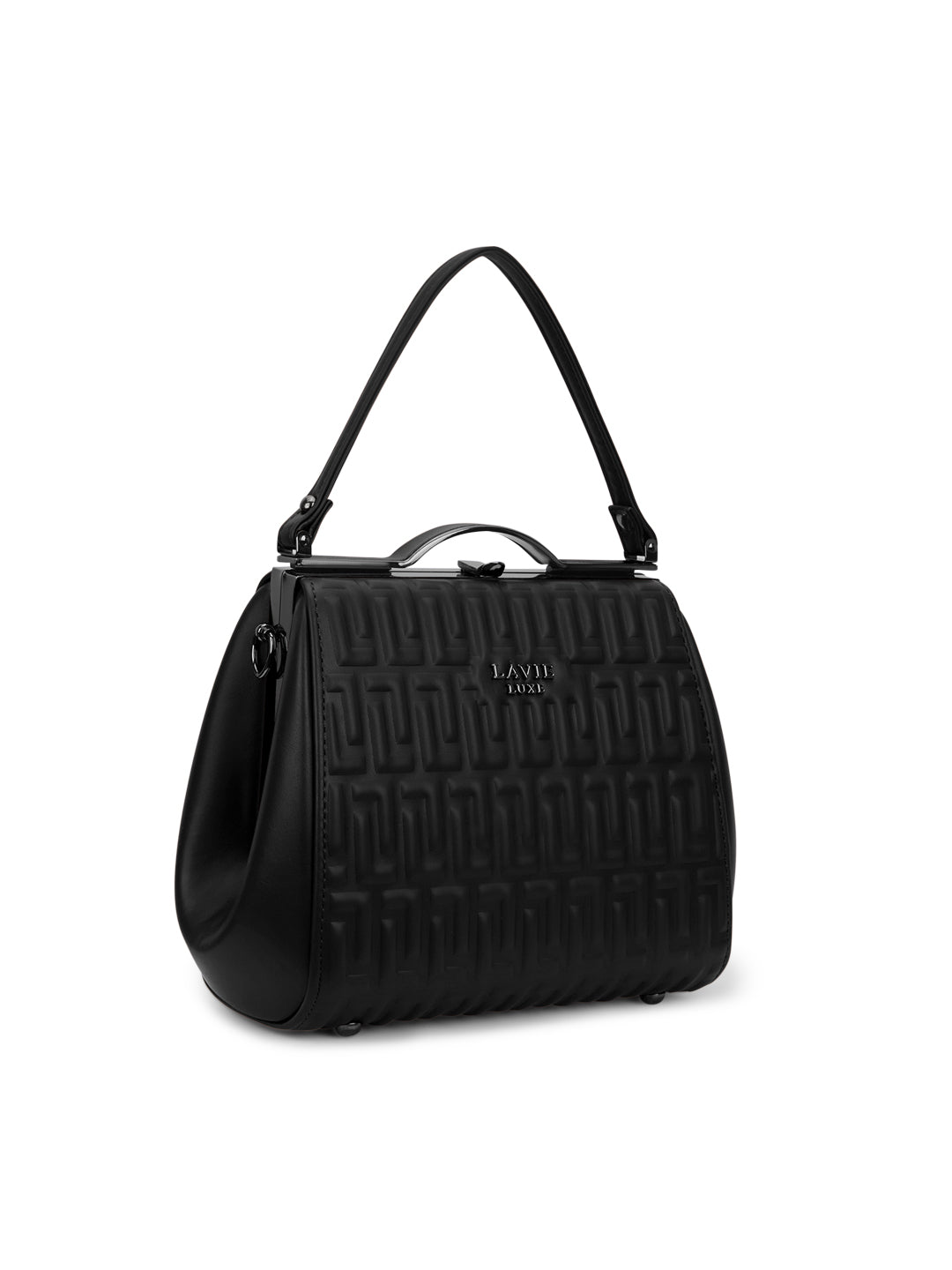 Fluffel Frame Small Satchel Bag