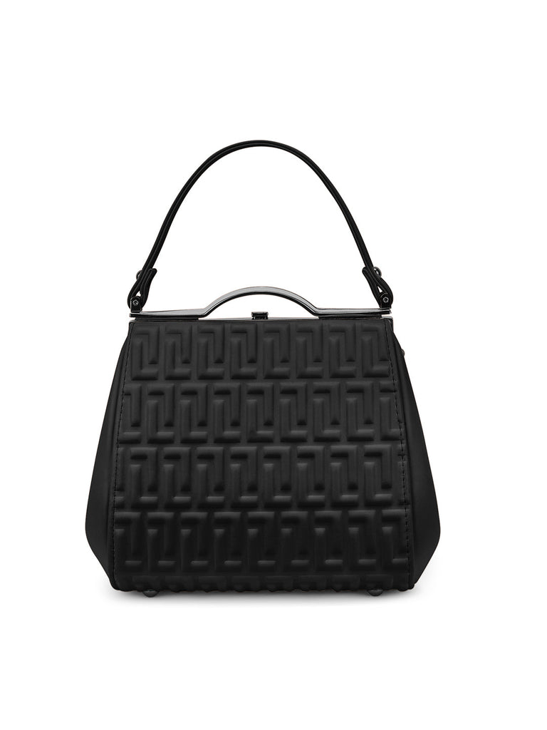 Fluffel Frame Small Satchel Bag