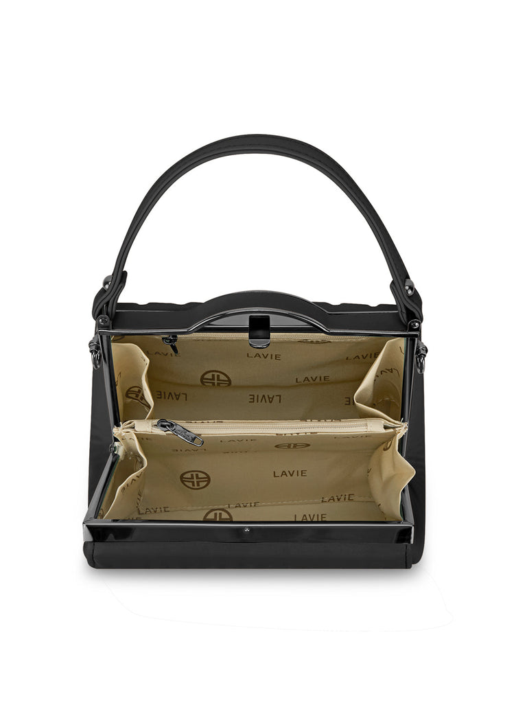 Fluffel Frame Small Satchel Bag
