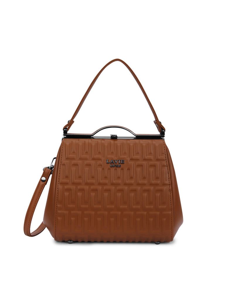 Fluffel Frame Small Satchel Bag