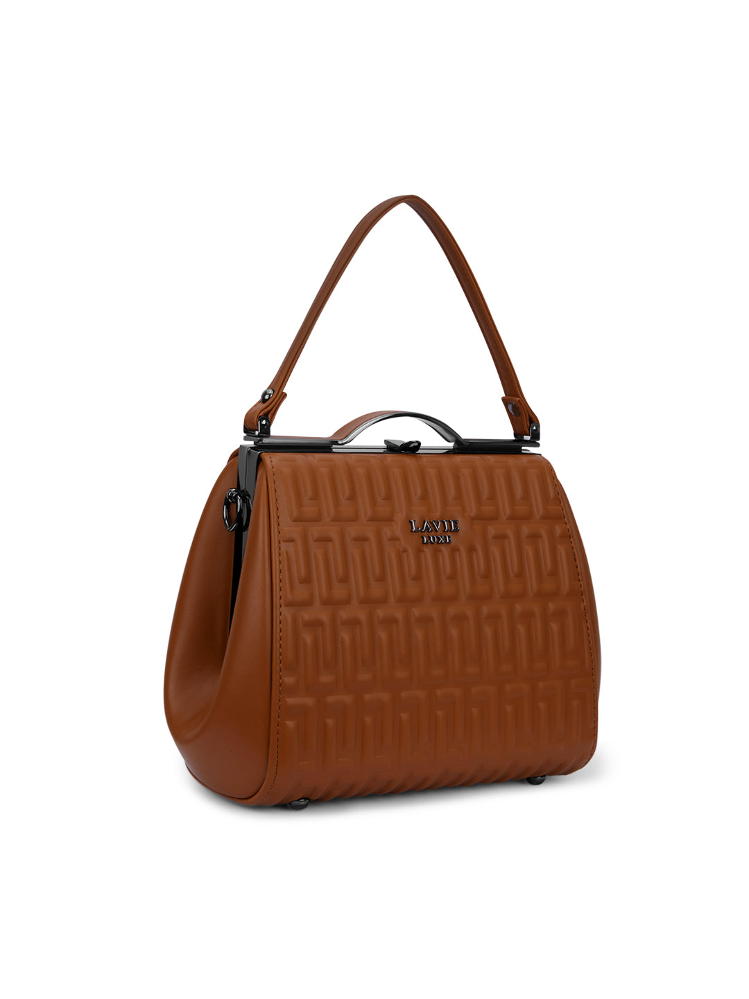 Fluffel Frame Small Satchel Bag